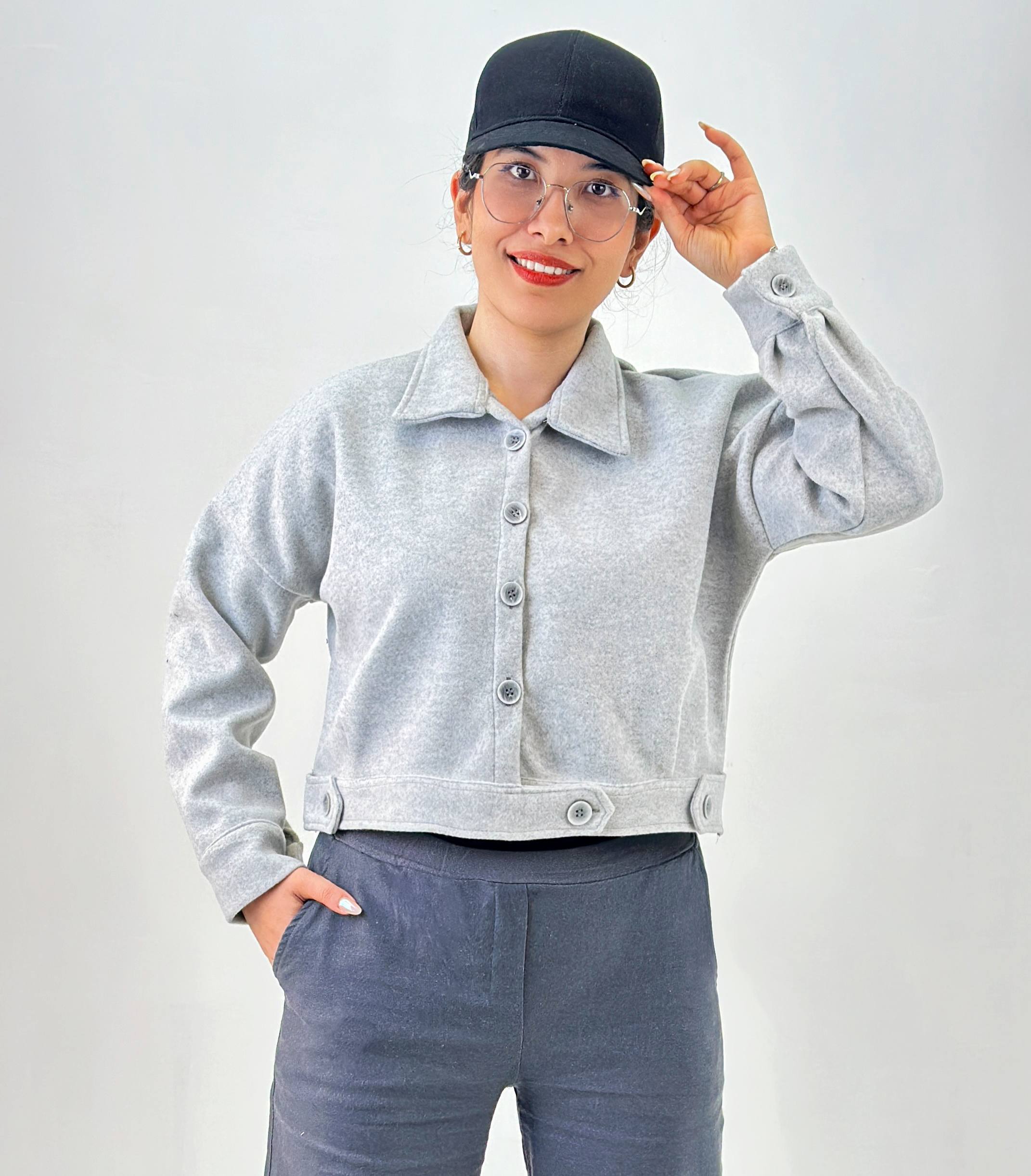 بامبرجکت زنانه هومانی مدل پاناما فوتر مناسب سایز ۳۶ تا ۴۴