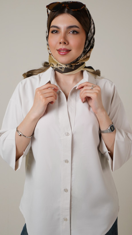 شومیز یقه هفت کد ۸۱